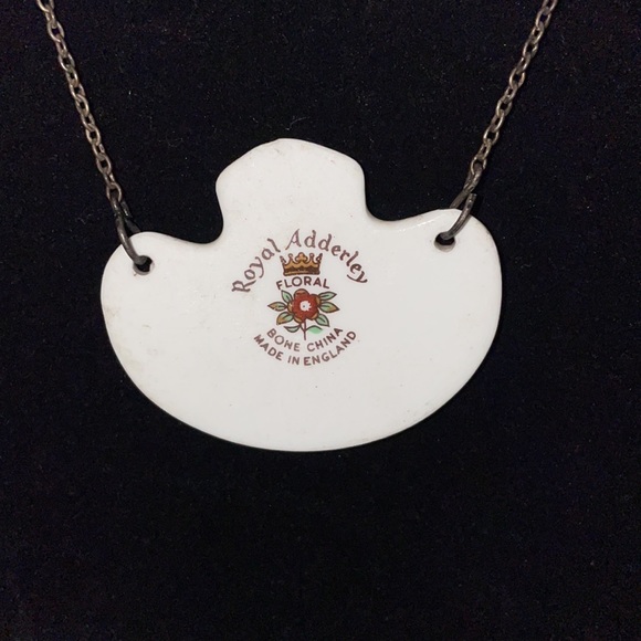 Royal Adderley bone china liquor bottle hangtag “Brandy” - Picture 3 of 3